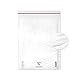 Clairefontaine 7350C - Packung mit 10 Luftpolster-Versandtaschen weiß 240x330 mm, 90g, 1 Pack