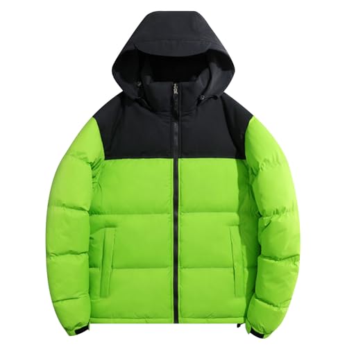 Manteau hiver homme parka coupe-vent chaud vêtement de travail