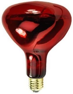 Miniatura 2 de Paquete de 4 bombillas de luz infrarroja BR40 de 250 vatios de vidrio rojo, 5,000 horas de vida Supra Life Heat LAMP Infrared