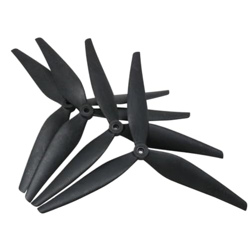 Hélices tri-pales 10 pouces renforcées carbone pour vol FPV stable