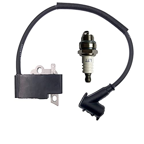 HEPENG 4224-400-1300 Ignition coils for Stihl TS700 TS800 Cut-Off Saw Engine with Spark Plug