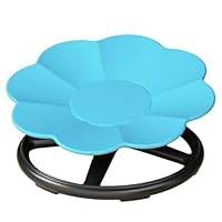 Sensorischer Kinderstuhl, 360° Drehbar Spinning Chair for Autism, Sensorischer Drehstuhl Mit Rutschfesten Fußpolstern, Karussell Kinder Drehstuhl für Um Konzentration und Das Gleichgewichtstraining