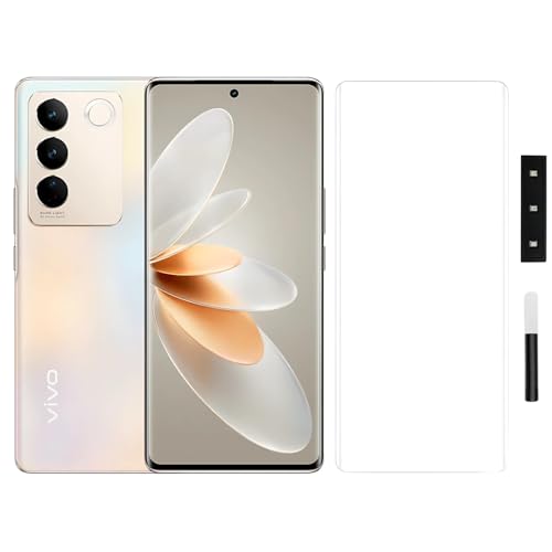 Image of Premium UV Tempered Glass Screen Protector Compatible For Vivo S16 5G Edge To Edge Coverage And Easy Installation Kit (Pack of 1)