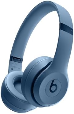 Beats Solo 4 โ Wireless Bluetooth On-Ear Headphones, Apple & Android Compatible, Up to 50 hours of Battery Life โ Slate Blue
