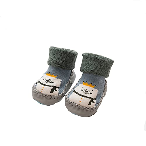 Infant Baby Cartoon Warm Floor Socks Shoes Boys Girls Non Slip Sock Shoes Baby Socks Shoes Toddler Sneaker