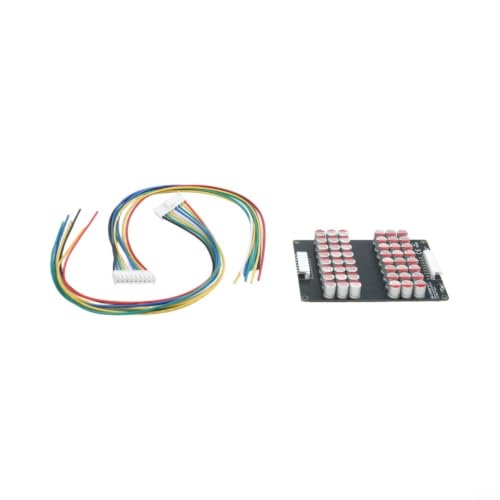 Ecualizador activo 12S-16S de 5 A para tablero equilibrador de baterías, transferencia de energía por condensador para paquetes LiFePO4 y litio-titanato de 60-300 Ah, voltaje por celda de 1,8 V a 4,5 V miniatura 4