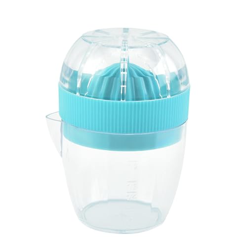 Spreader cítrico - Manual de exprimidor de naranja | Exprimidor exprimidor de mano con taza de medición | Gadgets multifuncionales de cocina de limón portátiles | Exprimidor de limón para limones lima