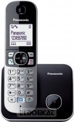 Preisvergleich Produktbild Panasonic kx-tg6881 Schnurlostelefon, schwarz