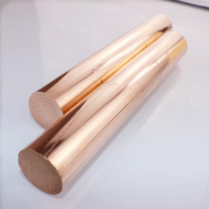 1pcs 450mm long diameter 5.5mm/6mm/6.5mm/7mm/7.5mm/8mm/8.5mm/9mm/9.5mm/10mm copper rod thin round bar cuprum solid stick - (Length: 8mmx450mm)