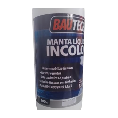 Manta Líquida Incolor Impermeabilizante 900ml Bautech Pedra