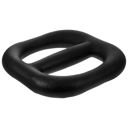 LOORGVEL 1 Pc Pesas Rusas Con Mancuernas Estante De Almacenamiento Para Gimnasio En Casa Gimnasia Fuerza Paso a Paso Ejercicio Equipo De Gimnasio Campana Hierro Fundido Black