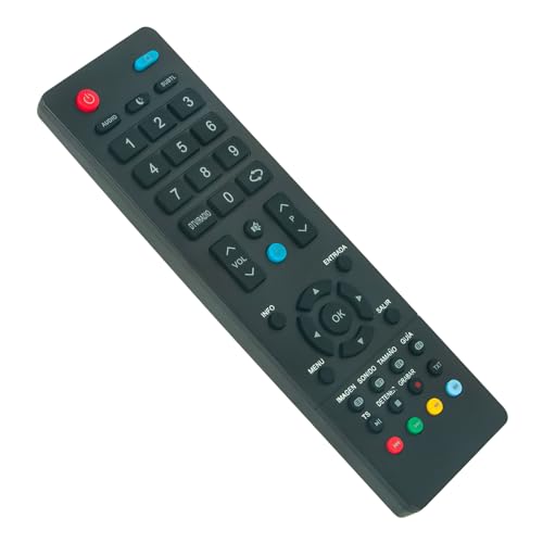 Telecomando sostituito -VINABTY-Compatibile con i sistemi TD Smart 4K LCD LED HDTV Telecomando TV K32DLM8HS K32DLM8S K32FMN9GT K24DLM7F K32DLM7H K40DLM7F K49DLM8U K50DLM8FS