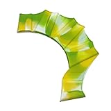 Aosekaa 2Pcs Hand Swimming Fins Swim Palm Finger Swimming Gear Silicone Frog Flippers Swim Gloves for Water Sport Women Swimming, M, Green