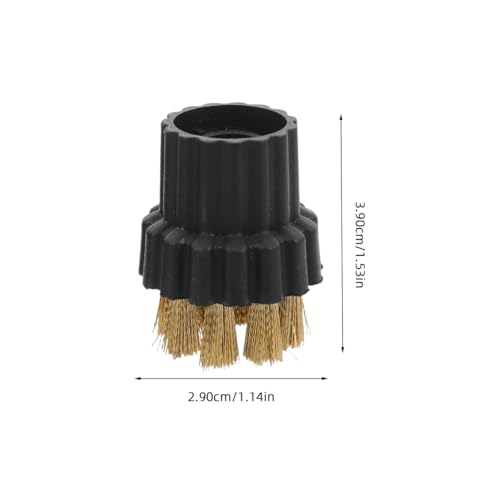 Miniatura 2 de Shineofi 6 Piezas Cabezas De Cepillo De Vapor Repuesto Kit Accesorios Para Limpiadora De Vapor Multifunción Cepillo Para Esquinas Y Juntas Fácil Reemplazo