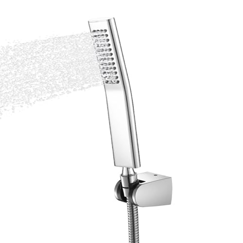 Douche à main murale noire pour un moment de relaxation quotidienne en famille