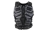 King Kong Tactical Body Vest Airsoft Paintball Armor v2.0 - (Black)