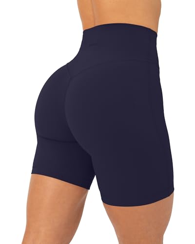 PAVOI ACTIVE Buttery Soft Yoga Workout Shorts for Women - High Waisted Butt Sculpting 6