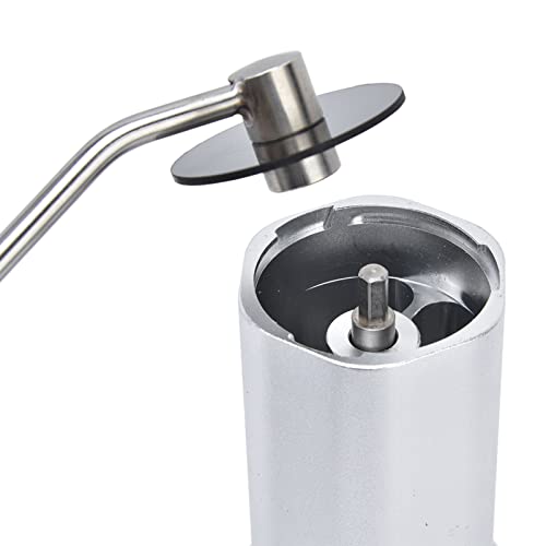 2 in 1 Elektrische und Manuelle Kaffeemühle, Kommerzielle Edelstahl-Kaffeemühle mit 10 Gittereinstellungen, Abnehmbare… – Bild 8