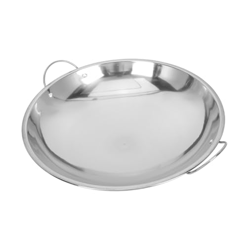Sosoport Sartén Inoxidable Olla de Alcohol Espesado Utensilios de Cocina Olla Caliente para Cocinar Casa 1