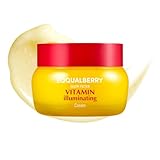 EQQUALBERRY Vitamin Illuminating Cream – Vitamin C & 5% Niacinamide + 3% TXA | Dark spots Cream | Ceramide Barrier Strength | Glowy, Lightweight Hydration | holiday gifts (1.69 fl.oz / 50ml)