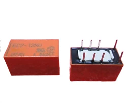 Relé EC2-12NU 12VDC para reparar placas de automatización y reemplazar interruptores de 2A