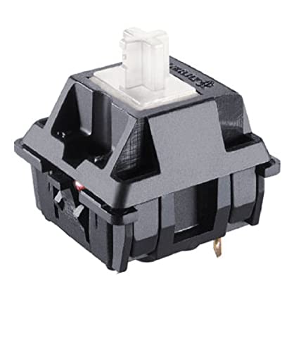 Cherry MX Keyswitch | Plate Mounted for Mechanical Gaming Keyboard (10, Mx Clear)