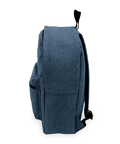 Everest Unisex-Adult's Basic Denim Backpack, Dark Navy, One Size #TOP2