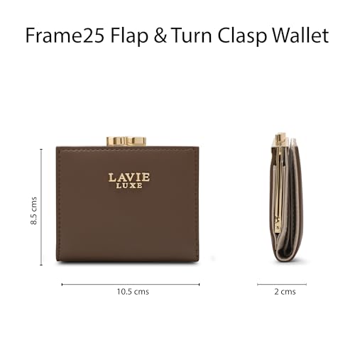 Image of Lavie Luxe Women's Frame25 Small Bifold Wallet | Gift for Women