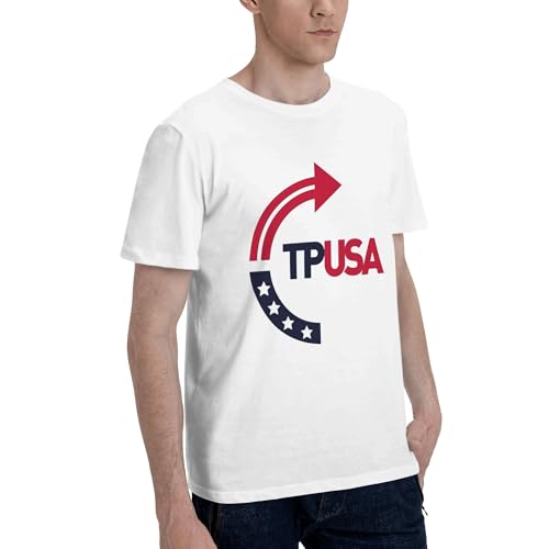 Tpusa Turning Point USA Shirt Stand with Charlie Mens T Shirt2