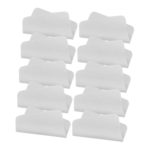 BRIGHTFUFU 10piezas Paños De Microfibra para Limpiar Gafas y Pantallas Paño De Suede para Lentes Smartphones y Joyas para y Uso