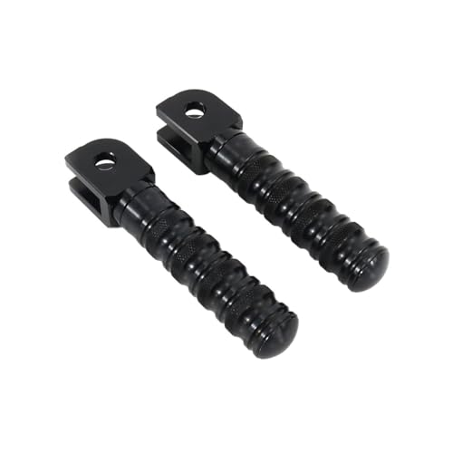 Motorrad Fußstütze Motorrad Vorne Fußrasten Für Yam&aha MT-07 MT07 Tracer MT-09 Niken XSR700 XJ6 FJR1300 FZ6 Fazer Fußrasten Pedale(Type 2 black)