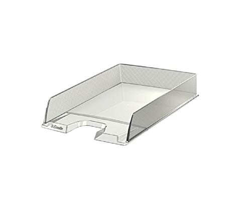 ESSELTE 623603 - Bandeja portadocumentos linea EUROPOST transparente. Formato vertical color cristal