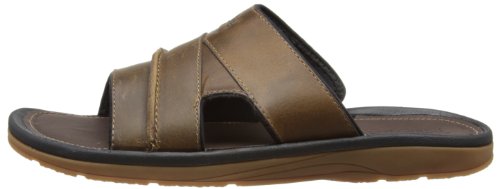 Timberland Men's Earthkeepers Slide Fisherman Sandal,Brown,8 M US