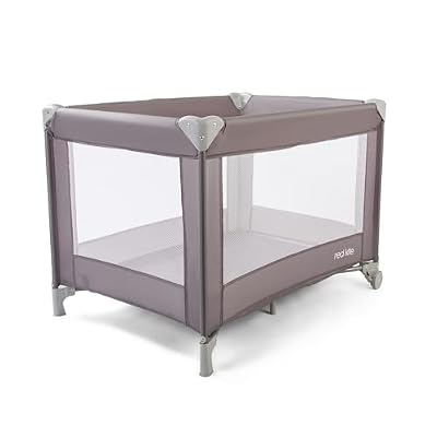 Red Kite Sleeptight Travel Cot (Grey)