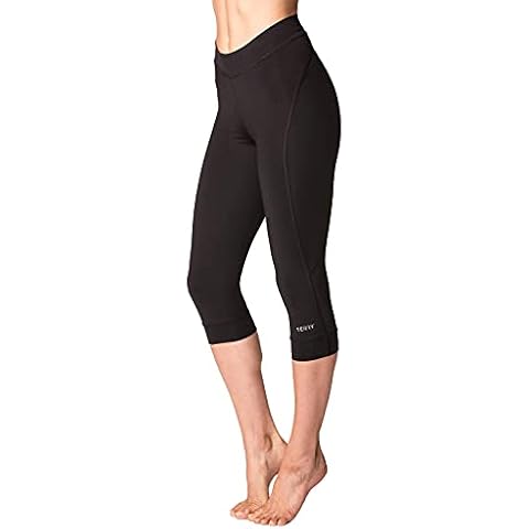 Terry Breakaway Womens Padded Bike Capris Cover