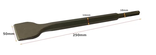 Inditrust 1pc Rotary hammer Flat bit (14x250x50mm)