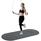 Jumping Rope Mat, dofopo Rope Skipping Mat Non-Slip for Joints Protection, Adds Jump Ropes Longevity...