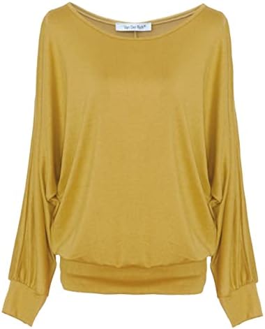 Van Der Rich ® - Oversize T-Shirt mit Fledermausärme - Damen