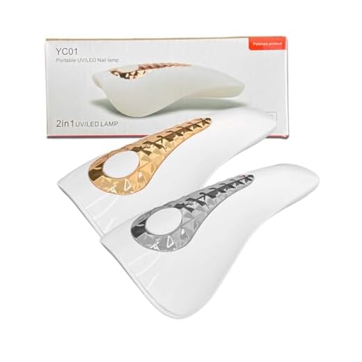 Mini Cabine de Led UV Portátil para Secagem de Unhas em Geral Recarregável Estufa 18W Manicure Unhas Gel