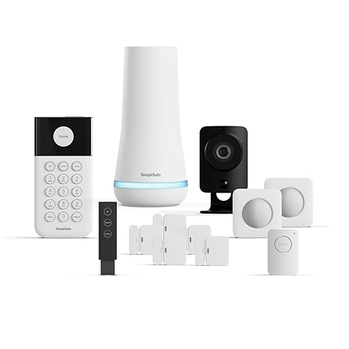 SimpliSafe 12 Piece Wireless Home Security System w/HD Camera - Optional 24/7 Professional Monitoring - No Contract - Compatible with Alexa and Google Assistant, White - Image 3