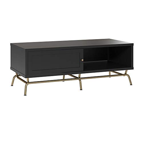 CosmoLiving by Cosmopolitan Nova, Black Coffee Table - Thumbnail 6
