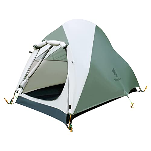 Geertop Ultralight 1 Person Tent For Backpacking Single Man Tent 4 Season Waterproof Backpack Solo Tent For Camping Hiking Outdoor Survival Travel #TOP2