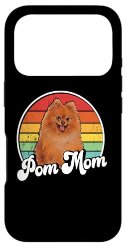 Funny Womens Retro Vintage Mama Mom Pomeranian Lover �X�}�z�P�[�X iPhone 17 Pro �p