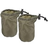 BELLIFFY 2 Stück Outdoor Schlafsack Aufbewahrungstasche aus Robustem Nylon mit Kordelzug Großer Stauraum Faltbar und Leicht für Camping Wandern Reise und Rucksackpacker