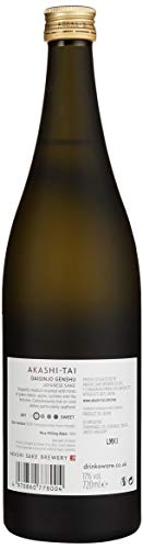 Akashi Sake Brewery Daiginjo Genshu 17Prozentvol (1 x 0.72 l)