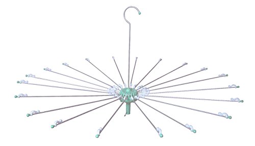 ツウィンモール フラーリ 洗濯物干し アルミパラソルハンガー グリーン FL-08G