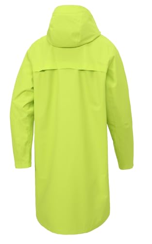 Image of NORDIC OUTLAND Rain Jacket Men,Waterproof Breathable Long Raincoat with Hood Mesh Lining,Windbreaker for outdoor activities