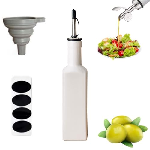 �I���[�u�I�C���{�g�� �I���[�u�I�C���f�B�X�y���T�[ �Z���~�b�N�I�C���{�g�� �d�̓m�Y���t�� �R��h�~ �L�b�`���p�i �R�l/���x���t�� �I�C���{�g�ݖ��{�g�� olive oil dispenser bottle (�z���C�gC�F300ML)