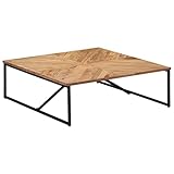 muebles de oficina mesas de reuniones colour_text vidaXL Mesa de Comedor Salón Sala de Estar Centro Café Mobiliario Decoración de Muebles Casa Hogar Oficina Despacho 110x110x36 cm Madera Acacia Maciza