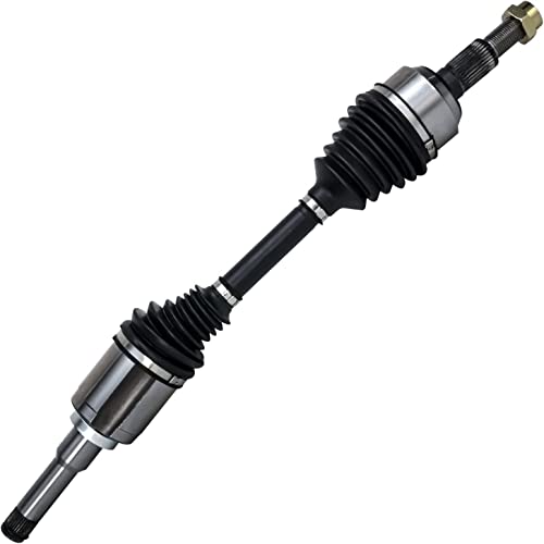 Image of Detroit Axle - 2.4L Front CV Axle Shafts for 2010-2017 Chevrolet Equinox GMC Terrain 2011 2012 2013 2014 2015, 2 CV Axle Shafts Assembly Replacement